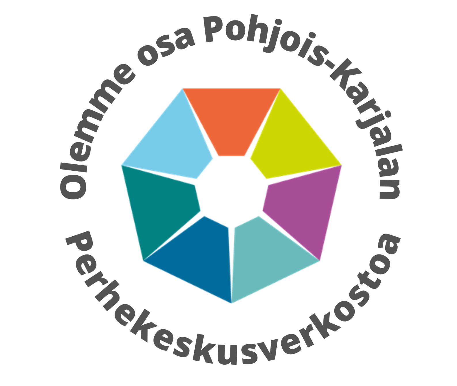 Pohjois-Karjalan perhekeskusverkoston logo