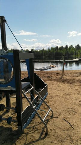 Kuvituskuva, leikkipuisto